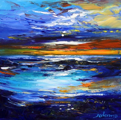 Isle of Colonsay on the edge of the world 16x16 Isle of Colonsay on the edge of the world 16x16